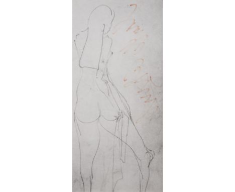 JOSEPH BEUYS1921 Krefeld - 1986 DüsseldorfEINLADUNGSKARTE ZUR AUSTELLUNG 'FRAUEN', DÜSSELDORF 1982 Offset. SM 20 x 10 (R. 38 