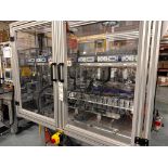 CUSTOM FILLING STATION EQUIPPED WITH NORDSON VALVE MATE 8000 DISPENSER VALVE CONTROLLERS