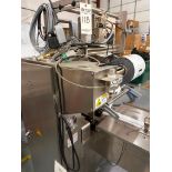 BARRINGTON MODEL BPS 350S FLOW WRAPPER WITH INDEX CONVEYOR 8 3/4IN X 9IN LONG LUGS