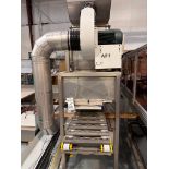 CAMFIL HEATING TUNNELINCLUDE AIR FORCE BLOWER SYSTEM 17IN X 9FT LONG CONVEYOR