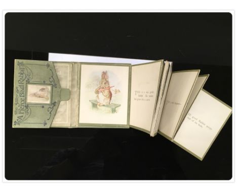 BEATRIX POTTER "THE STORY OF A FIERCE BAD RABBIT" FREDERICK WARNE AND CO. LONDON 1906, FIRST EDITION 