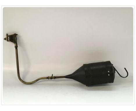 NAPTHA OIL LAMP, USED TO LIGHT MARKET STALLS, GAVE VERY BRIGHT LIGHT IN USE UNTIL 1930'S 