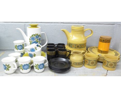 A collection of mixed china including Meakin, Portmeirion &amp; Kiln Craft **PLEASE NOTE THIS LOT IS NOT ELIGIBLE FOR IN-HOUS