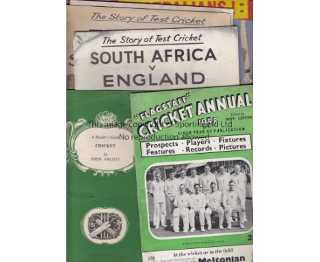 CRICKET   A collection of Cricket items: Vintage book "Kings of Cricket" by Richard Draft who was a previous England player. 