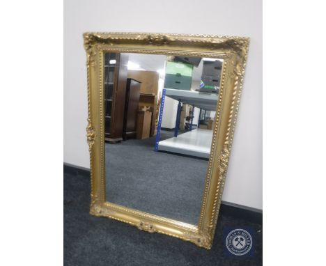 A Victorian style gilt framed mirror 