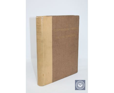 K. Warren Clouston : The Chippendale Period in English Furniture, with illustrations by the author, hardback, 4to, 224pp, bro