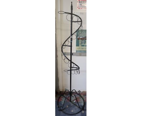 Ring scarf display rack 