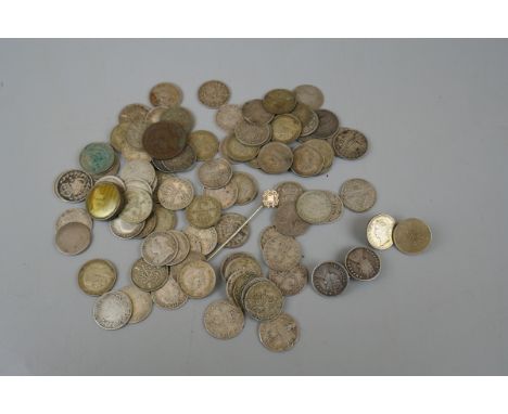 Collection of silver coins 