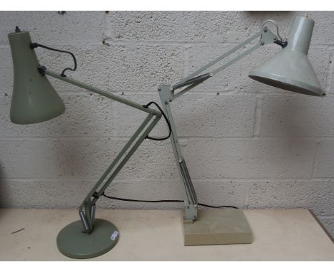 Anglepoise lamp together with Anglepoise style lamp 