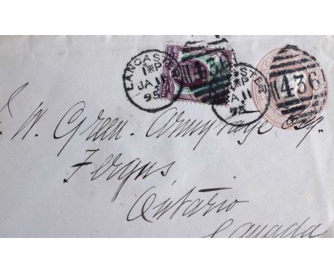 North-West and Scotland Railway and Postal History Interest Lancaster & Carlisle Railway and Caledonian Railway A Well Presen