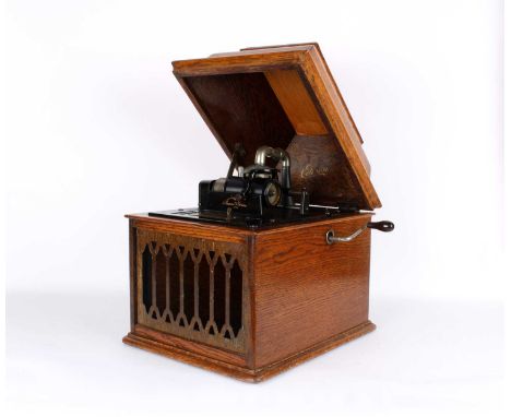 An "Edison Amberola" Cylinder Phonograph by Thomas A. Edison Inc. An "Edison Amberola" Cylinder Phonograph by Thomas A. Ediso