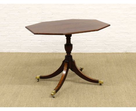 A 19th Century and Later Mahogany Occasional Table A 19th Century and Later Mahogany Occasional Table, the likely associated 