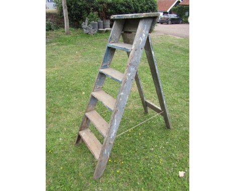 Wooden step ladder for display purposes only 