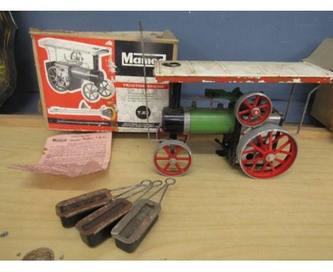 Mamod traction engine in oringinal box