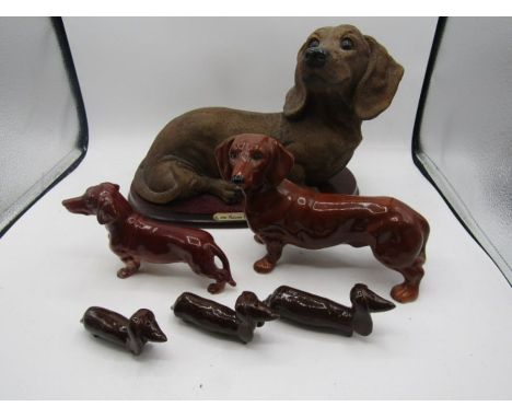 Ceramic sausage dogs
