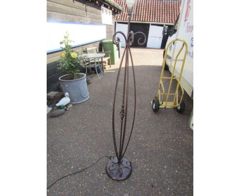 Metal floor lamp 