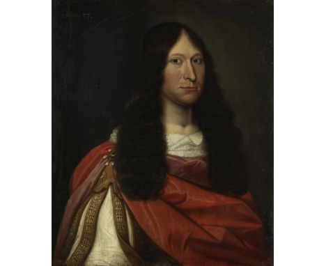 Circle of John Scougall (circa 1645-circa 1730 Prestonpans)Portrait of a gentleman, said to be John Forbes of Balfluig, bust-