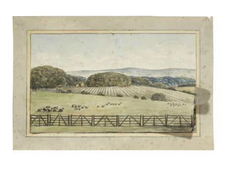 Humphry Repton (Bury St. Edmunds 1752-1818 Aylsham)Plan for the alteration of the prospect from the south front of Norman Cou