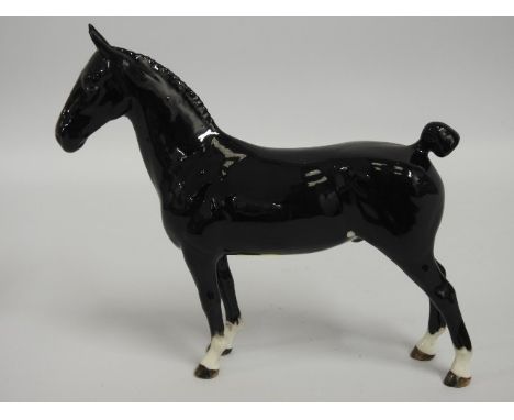 Beswick Ch Black Magic of Nork hackney pony, 7.5in tall