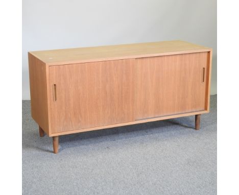 A modern Danish light oak sideboard, by Hundevad, 138cm