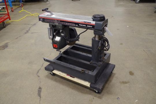 CRAFTSMAN 10" Radial Saw M/N 113.197701, Made in USA