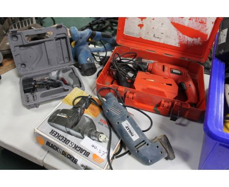 Workzone electric tools, hammer drill, sander etc