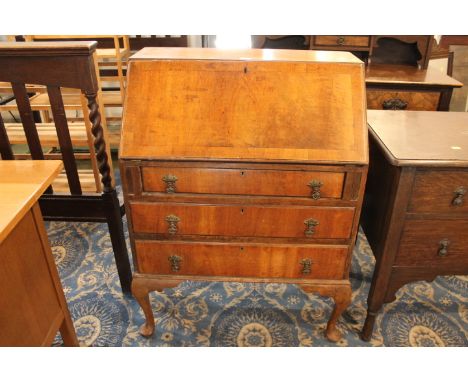 Modern light timbered bureau (AF), height 105 cm, width 75 cm, depth 50 cm