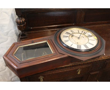 Anthony R Yeats, Penrith 8 day movement wall clock with octagonal face 