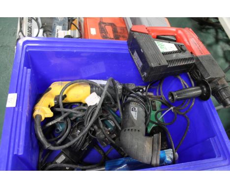 Electric tools, drill, sanders etc