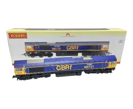 Hornby ‘00’ gauge - DCC ready GBRf Co-Co Class 66 ‘InterhubGB’ no.66731; in original box Condition Report:Model has not been 