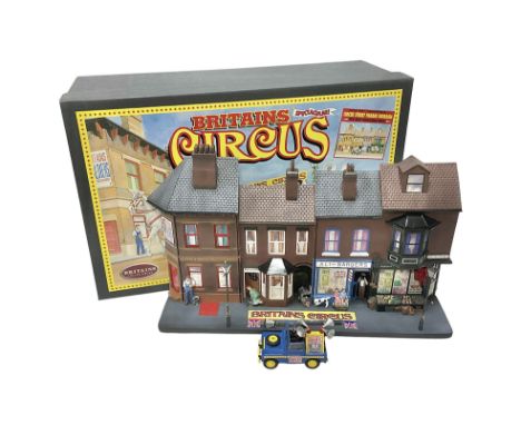 Britains - Circus Street Parade diorama with Circus Professional Vehicle no.08673; in original box Condition Report:Road is m