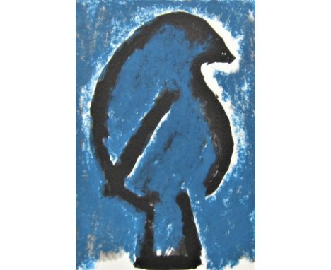 JOSEF HERMAN R.A. [1911-2000]. Bird 1, 1999. Lithograph, edition of 50, 5/50; signed in pencil. 30 x 22 cm - frame 35 x 30 cm
