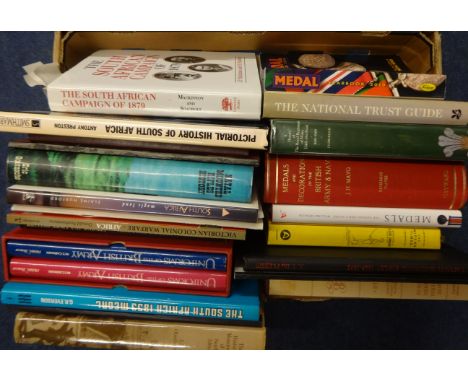 J.H.Mayo 'Medals and Decorations of the British Army' and a collection of other African and British Military books (approx 20