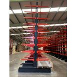 SEMA STAKAPAL Cantilever Racking System. Height - 6992mm Base - 2820mm No. Of uprights - 13 No. Of