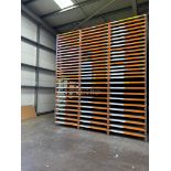 HEAVY DUTY RACKING SYSTEM TO MAKE UP TO 7 BAYS   INCLUDES: 324 x CROSS BEAMS AT 1380MM LONG.  8 X