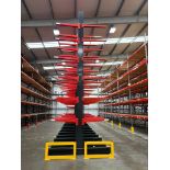 SEMA STAKAPAL Cantilever Racking System. Height - 6992mm Base - 2780mm No. Of uprights - 18 No. Of