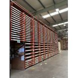 HEAVY DUTY RACKING SYSTEM TO MAKE UP TO 21 BAYS   INCLUDES: 525 x CROSS BEAMS AT 1400MM LONG. & 10 x