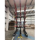 SEMA STAKAPAL Cantilever Racking System. Height - 5776mm Base - 2450mm No. Of uprights - 3 No. Of