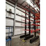 SEMA STAKAPAL Cantilever Racking System. Height - 6992mm Base - 2820mm No. Of uprights - 3 No. Of