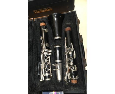 A cased Boosey & Hawkes clarinet