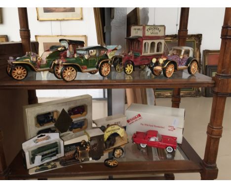 A quantity of ceramic delivery vans to inc Whitbread etc