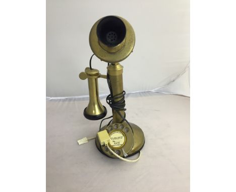 A GEC candlestick telephone