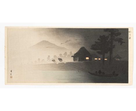 TAKAHASHI HIROAKI / SHOTEI (1871-1945)HIROSHIGE IV (ACT. C. 1910)SHOUN YAMAMOTO (1870-1965)MEIJI OR LATER, 20TH CENTURYFour J