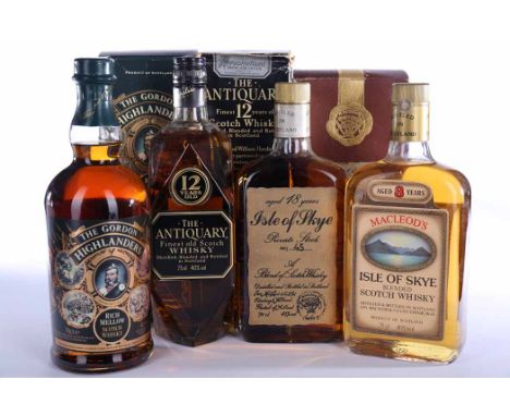 ISLE OF SKYE 18 YEAR OLD PRIVATE STOCK NO 45
Blended Scotch Whisky by Ian MacLeod & Co, Edinburgh, Scotland. 75cl, 43% volume