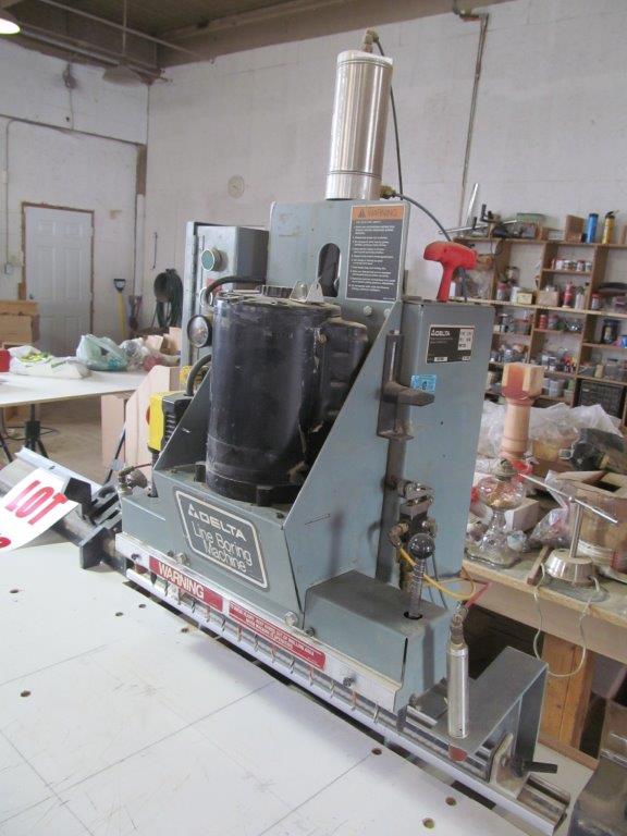 DELTA LINE BORING MACHINE, 13 DRILLING LINE, S/N 00C79598, CATEGORY