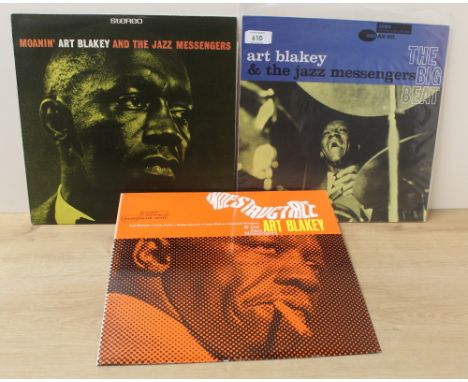 A lot of three Blue Note jazz albums - a great archive on offer here - mostly later pressings from thr 70's and 80's - unlike