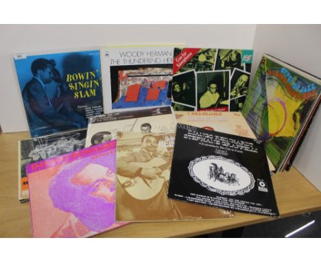 A twenty five Jazz record lot - viewing recommended - Woody Hermann and more on offer here