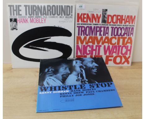 A lot of three Blue Note jazz albums - a great archive on offer here - mostly later pressings from the 70's and 80's - unlike