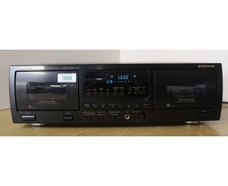 A Marantz SD 535 Double Auto reverse cassette player : Good working condition - rare model in the UK