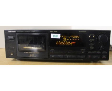 A Pioneer CT M6R multi cassette player : A fully operational six cassette player / recorder - in good working and cosmetic co